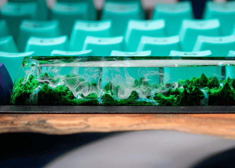 Mystery Forest Spacebar Artisan Keycap